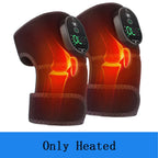 Masseur thermique de genou 3 en 1, attelle de soutien chauffant pour épaules, genou, coude, coussin vibrant Rechargeable, relaxation musculaire pour l'arthrite