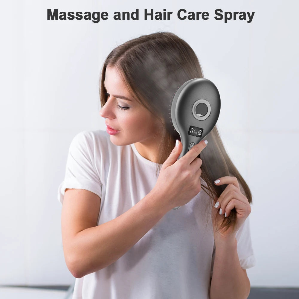 Brosse à cheveux massante de cuir chevelu-Booste follicules