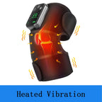 Masseur thermique de genou 3 en 1, attelle de soutien chauffant pour épaules, genou, coude, coussin vibrant Rechargeable, relaxation musculaire pour l'arthrite