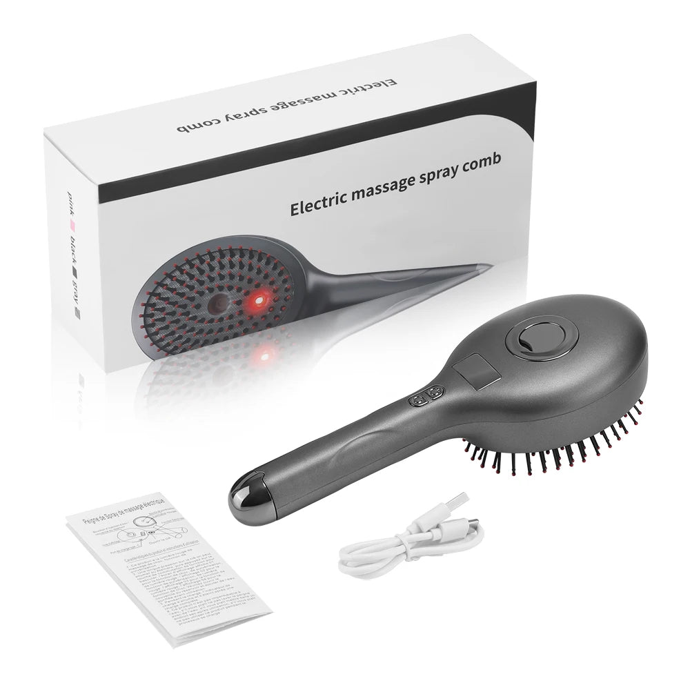 Brosse à cheveux massante de cuir chevelu-Booste follicules